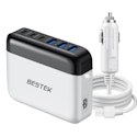 BESTEK 6-Port 125W USB Car Charger for $22 + free shipping w/ Prime