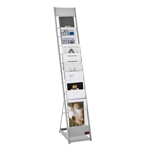 Vevor 10-Pocket Floor Standing Brochure Display Rack: $40.29 Vevor 10-Pocket Floor Standing Brochure Display Rack: $40.29