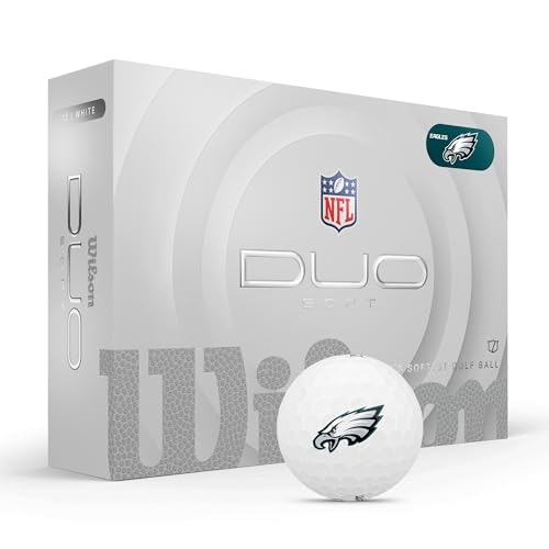 Wilson 2025 Duo Soft Philadelphia Eagles NFL Golf Balls 12-Pack: $22.12 Wilson 2025 Duo Soft Philadelphia Eagles NFL Golf Balls 12-Pack: $22.12