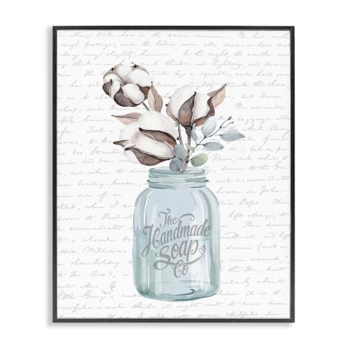 Handmade Soap Jar Cotton Flower Bath 16x20-Inch Framed Giclée Print: $23.20 Handmade Soap Jar Cotton Flower Bath 16x20-Inch Framed Giclée Print: $23.20