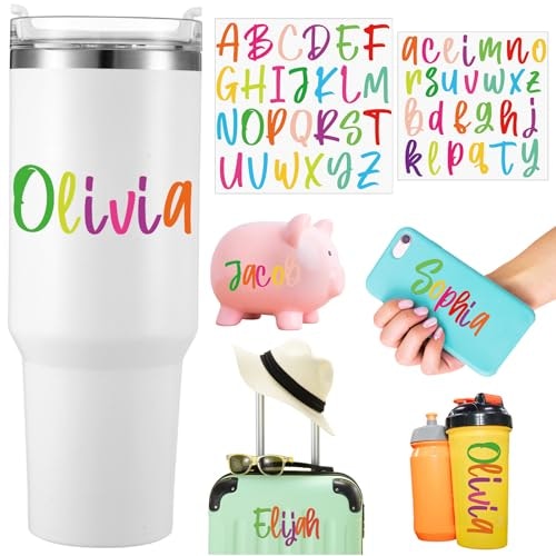 Humyoun UV DTF Cup Wrap Letter Stickers 6-Sheet Pack: $7.19 Humyoun UV DTF Cup Wrap Letter Stickers 6-Sheet Pack: $7.19