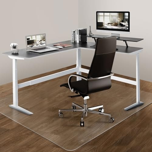 63"x 51" Hardwood Floor Office Chair Mat: $43.98 63"x 51" Hardwood Floor Office Chair Mat: $43.98