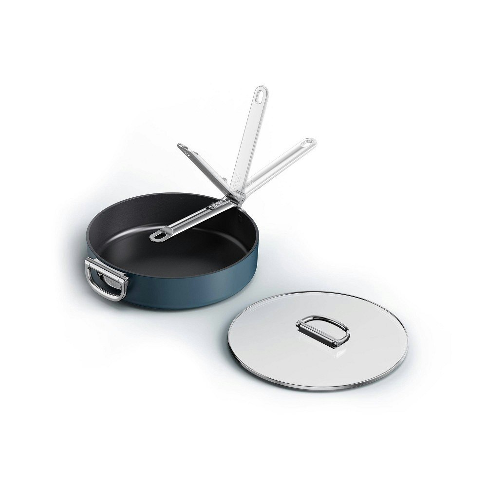Joseph Joseph Space 3.8-Quart Ceramic Nonstick Saute Pan with Lid: $160 Joseph Joseph Space 3.8-Quart Ceramic Nonstick Saute Pan with Lid: $160