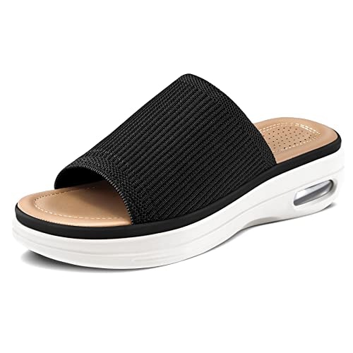 Mysoft Women's Wedge Slide Sandals: $27.99 Mysoft Women's Wedge Slide Sandals: $27.99