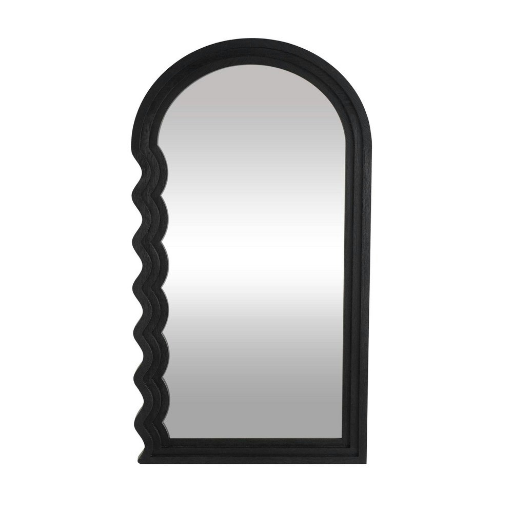 Olivia & May Handmade Wavy Wall Mirror: $168.99