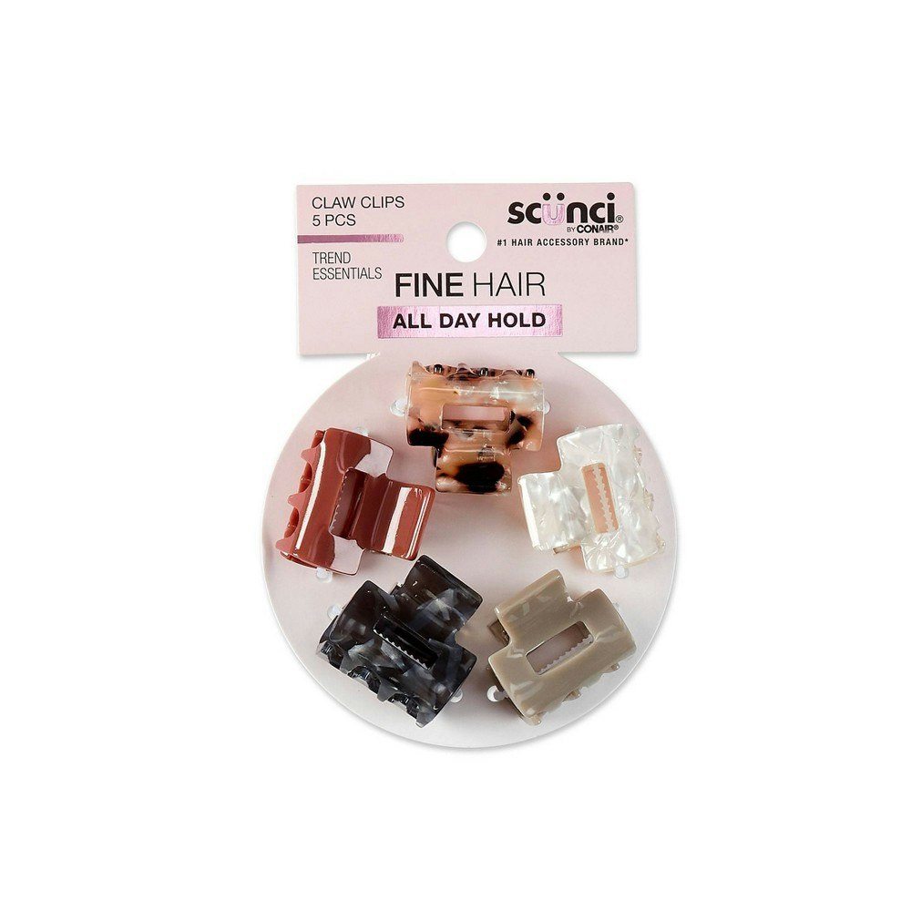 Scünci Mini Claw Clips 5-Pack: $7.99 Scünci Mini Claw Clips 5-Pack: $7.99