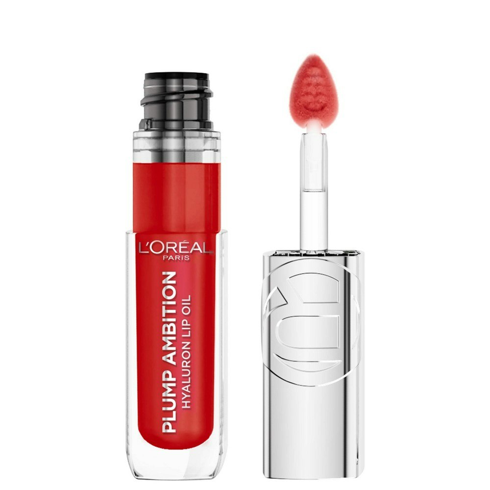 L'Oreal Paris Plump Ambition Hyaluron Lip Oil 0.16 fl oz: $10.99
