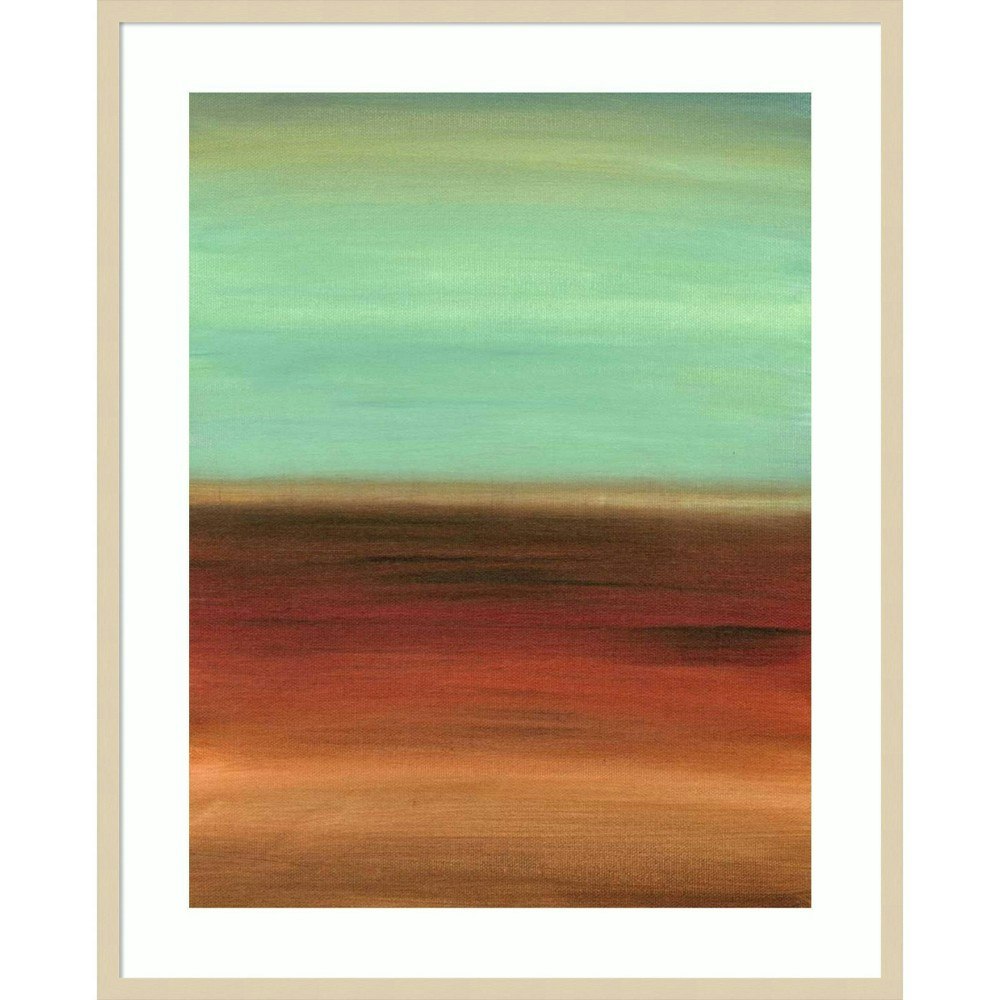 Amanti Art 33"x41" Geologic Sequence I Wood Framed Wall Art: $340.99