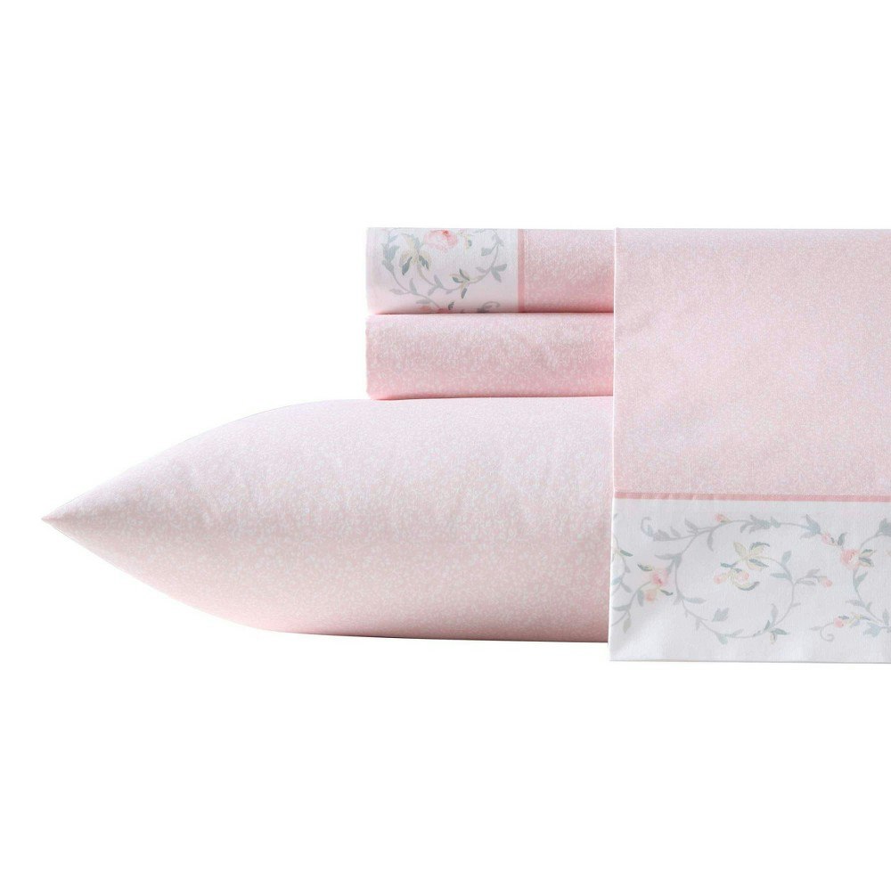 Laura Ashley Twin Victorian Scroll Sheet Set: $49.99 Laura Ashley Twin Victorian Scroll Sheet Set: $49.99