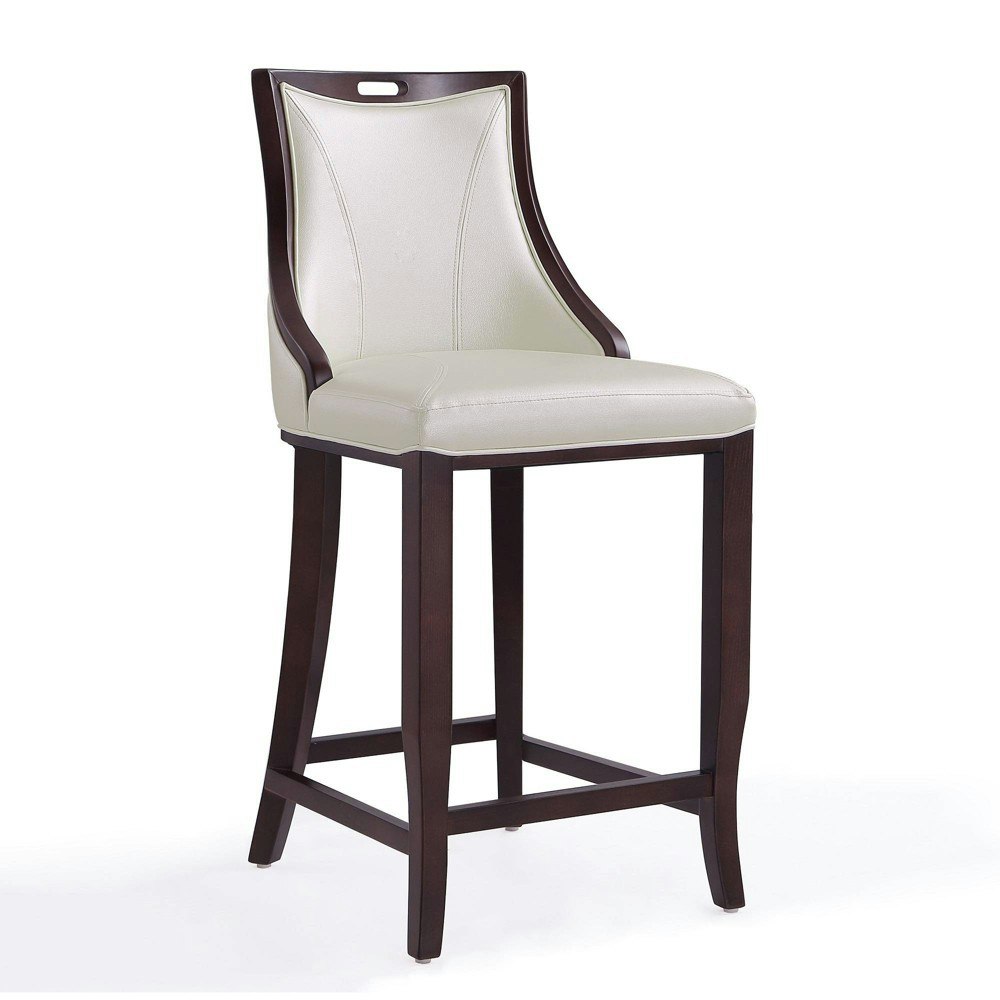 Emperor Upholstered Beech Wood Barstool: $264.99