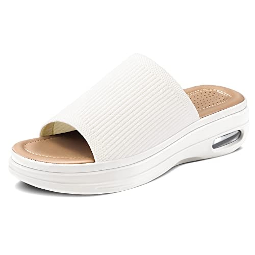 Mysoft Women's Wedge Slide Sandals: $32.98 Mysoft Women's Wedge Slide Sandals: $32.98