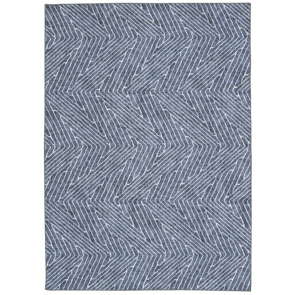 Linon 3'x5' Washable Zig Zag Rug: $37.99 Linon 3'x5' Washable Zig Zag Rug: $37.99