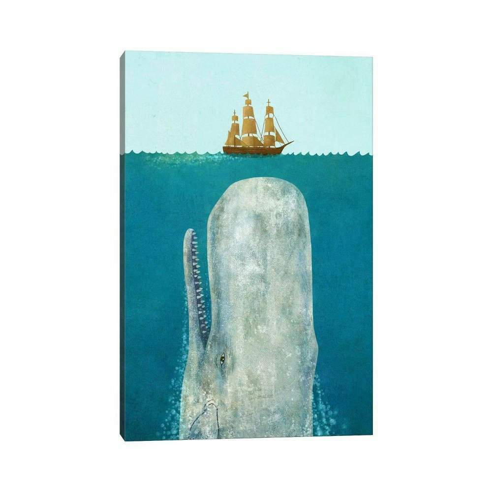 iCanvas 18"x12" The Whale by Terry Fan Wall Canvas: $45.99 iCanvas 18"x12" The Whale by Terry Fan Wall Canvas: $45.99