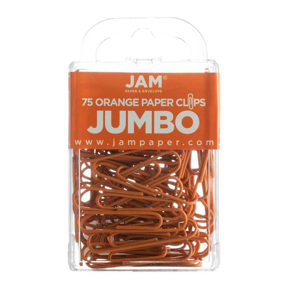 JAM Paper 2" Jumbo Paper Clips 75-Pack: $7.99