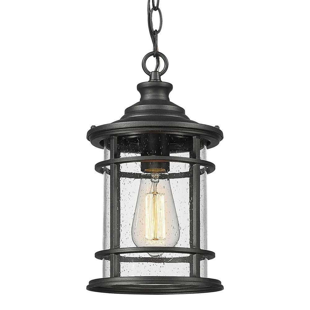 12-Inch 1-Light Outdoor Pendant Hanging Light: $55.71 12-Inch 1-Light Outdoor Pendant Hanging Light: $55.71