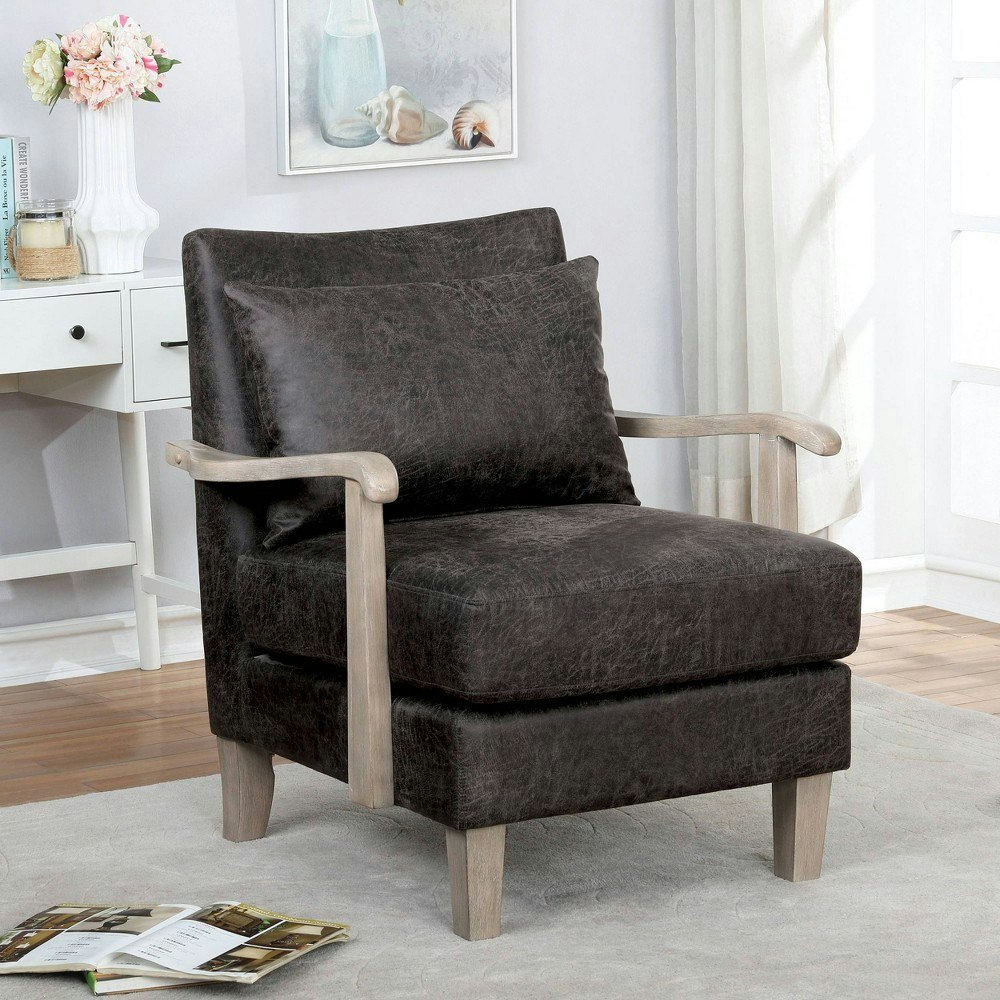 Forrester Wood Arm Accent Chair: $469.99 Forrester Wood Arm Accent Chair: $469.99