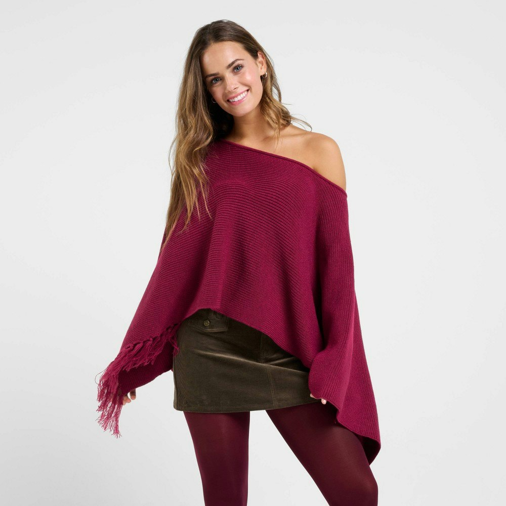 DeliA*s Women's Poncho: $30