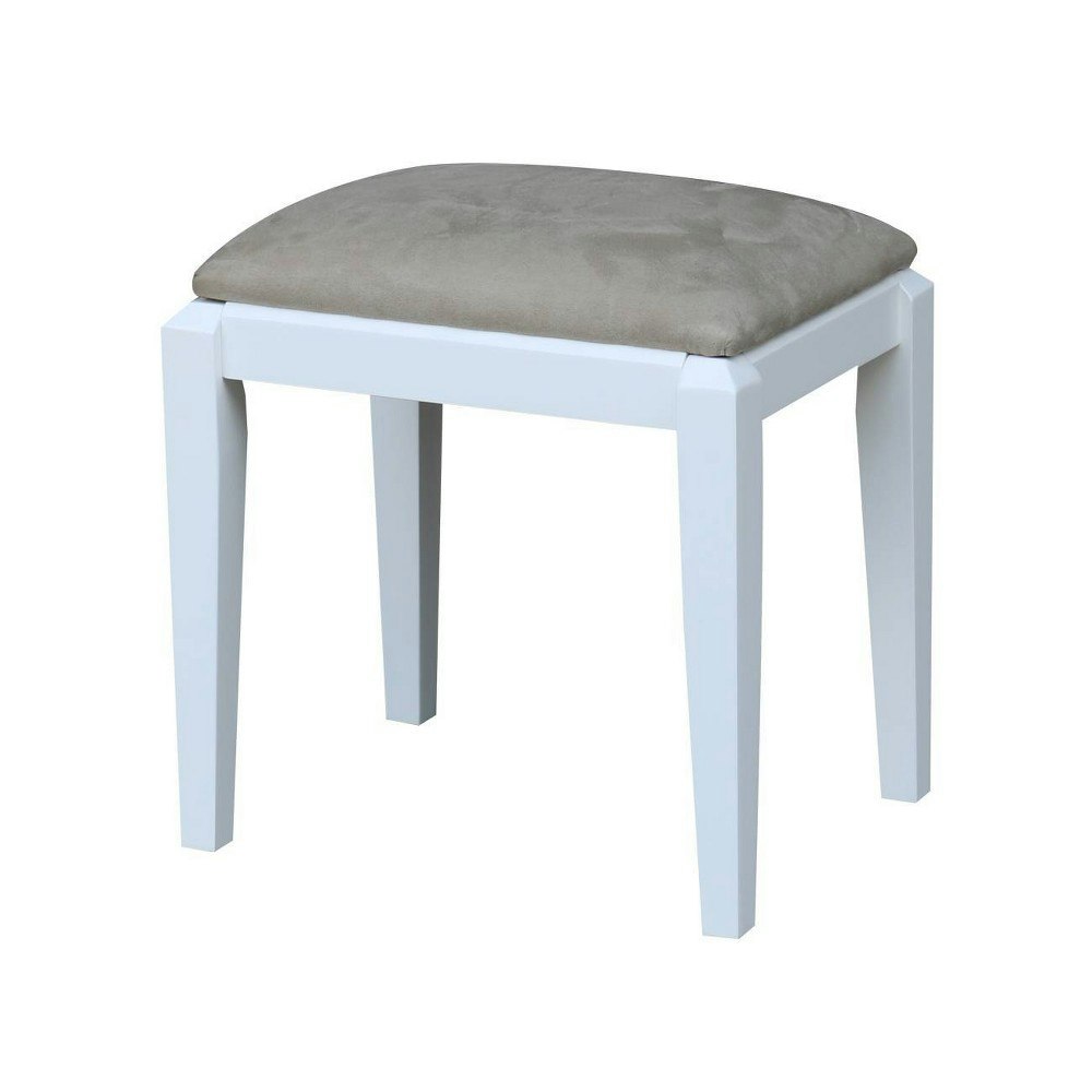 International Concepts Unupholstered Hardwood Vanity Bench: $99.99 International Concepts Unupholstered Hardwood Vanity Bench: $99.99