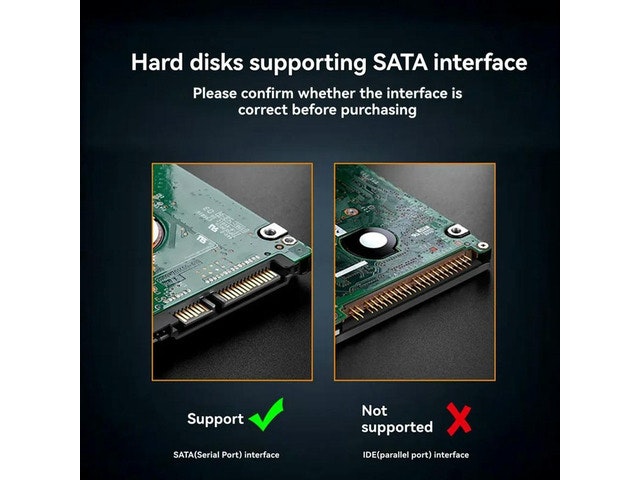 2.5-Inch SATA SSD and HDD External Enclosure: $18.96