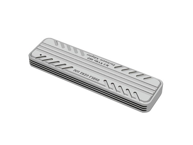 Aluminum M.2 NVMe SSD External Enclosure: $33.25 Aluminum M.2 NVMe SSD External Enclosure: $33.25