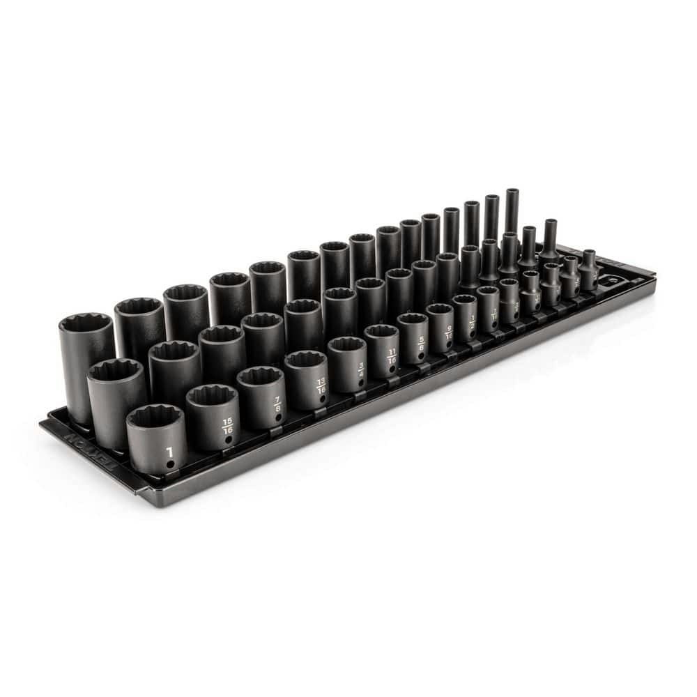 3/8-Inch Drive 12-Point Shallow, Semi-Deep, and Deep Impact Socket Set 45-Piece: $160 3/8-Inch Drive 12-Point Shallow, Semi-Deep, and Deep Impact Socket Set 45-Piece: $160
