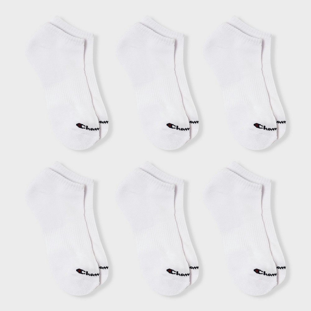 Champion Women's Cushioned Low Cut Socks 6-Pack: $15 Champion Women's Cushioned Low Cut Socks 6-Pack: $15