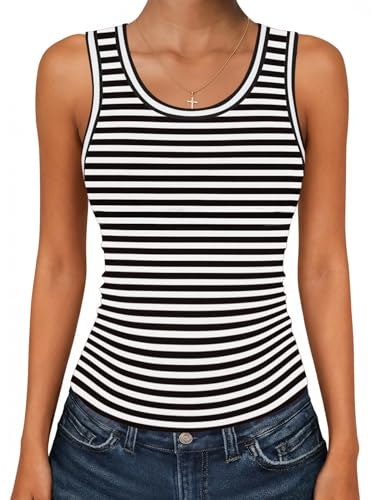 Zeagoo Women's Ribbed Scoop Neck Tank Top: $9.97 Zeagoo Women's Ribbed Scoop Neck Tank Top: $9.97
