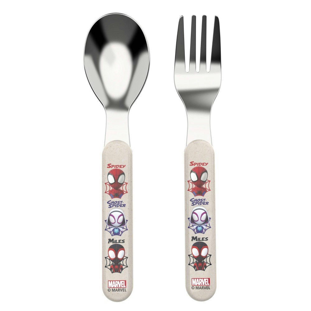 Zak Designs Spidey and His Amazing Friends Kids Fork and Spoon Set: $7.99 Zak Designs Spidey and His Amazing Friends Kids Fork and Spoon Set: $7.99