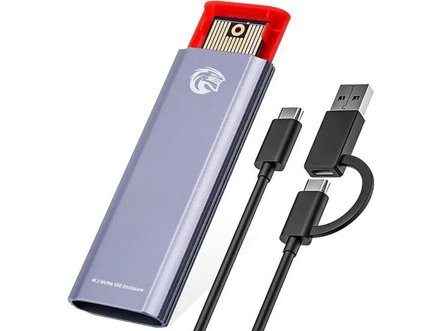 KingSpec Tool-Free NVMe PCIe SSD Enclosure: $25.99 KingSpec Tool-Free NVMe PCIe SSD Enclosure: $25.99