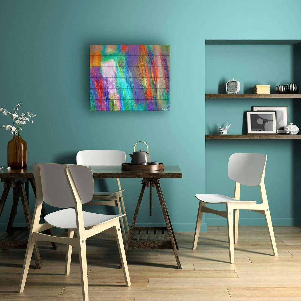 18"x22" Fivefishcreative Wood Slat Wall Art: $49.99 18"x22" Fivefishcreative Wood Slat Wall Art: $49.99