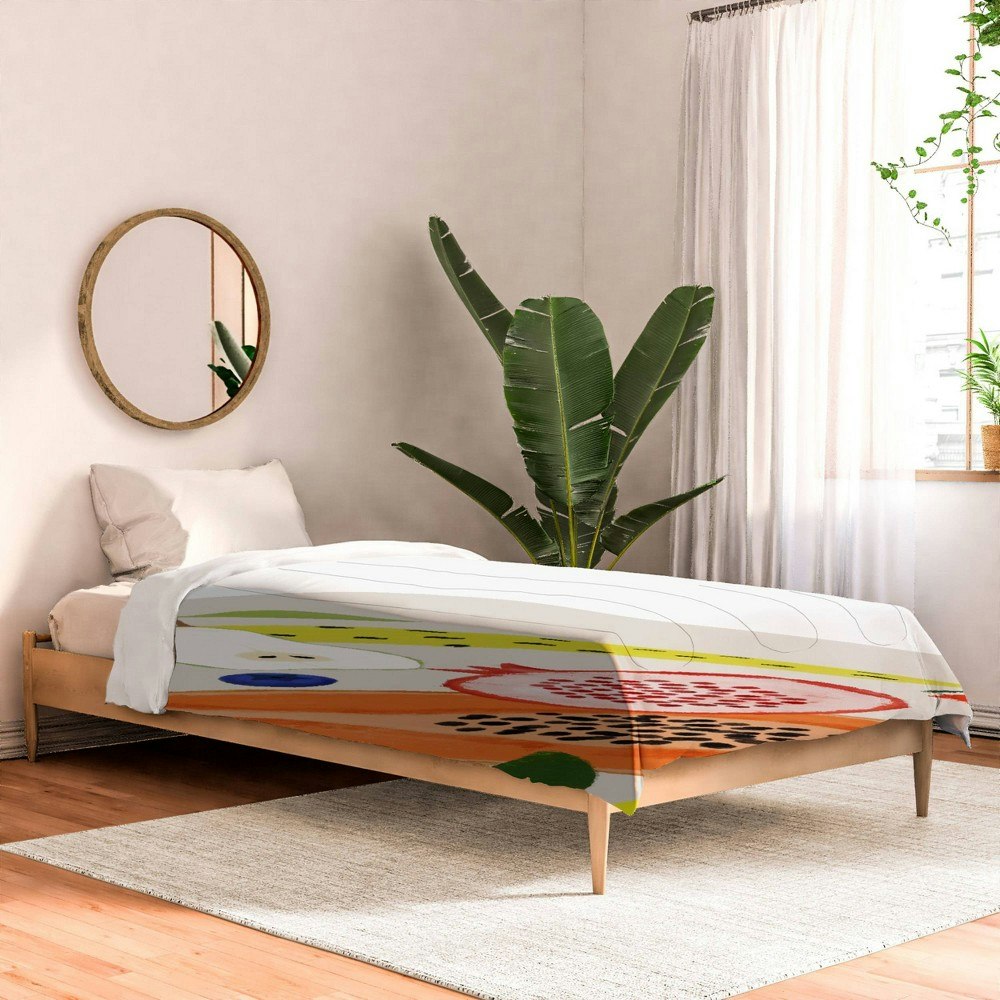Deny Designs King Acrylic Fruits Comforter and Sham Set: $259.99 Deny Designs King Acrylic Fruits Comforter and Sham Set: $259.99