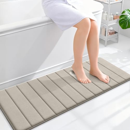 Olanly 47" x 17" Memory Foam Bathroom Runner Rug: $31.48 Olanly 47" x 17" Memory Foam Bathroom Runner Rug: $31.48