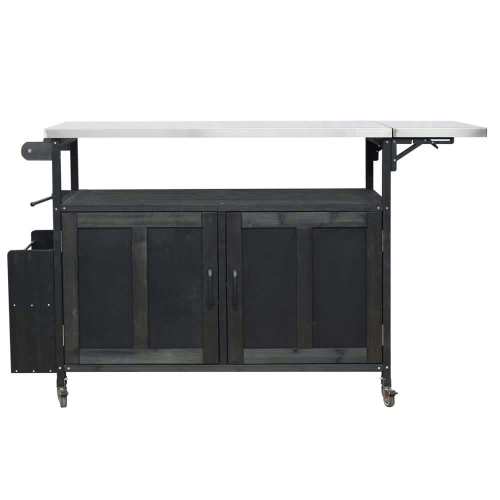 Foldable Outdoor Wood Kitchen Island Prep Station: $381.19 Foldable Outdoor Wood Kitchen Island Prep Station: $381.19