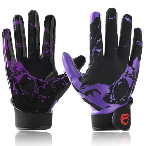 Goporoy Youth Football Receiver Gloves: $14.98 Goporoy Youth Football Receiver Gloves: $14.98