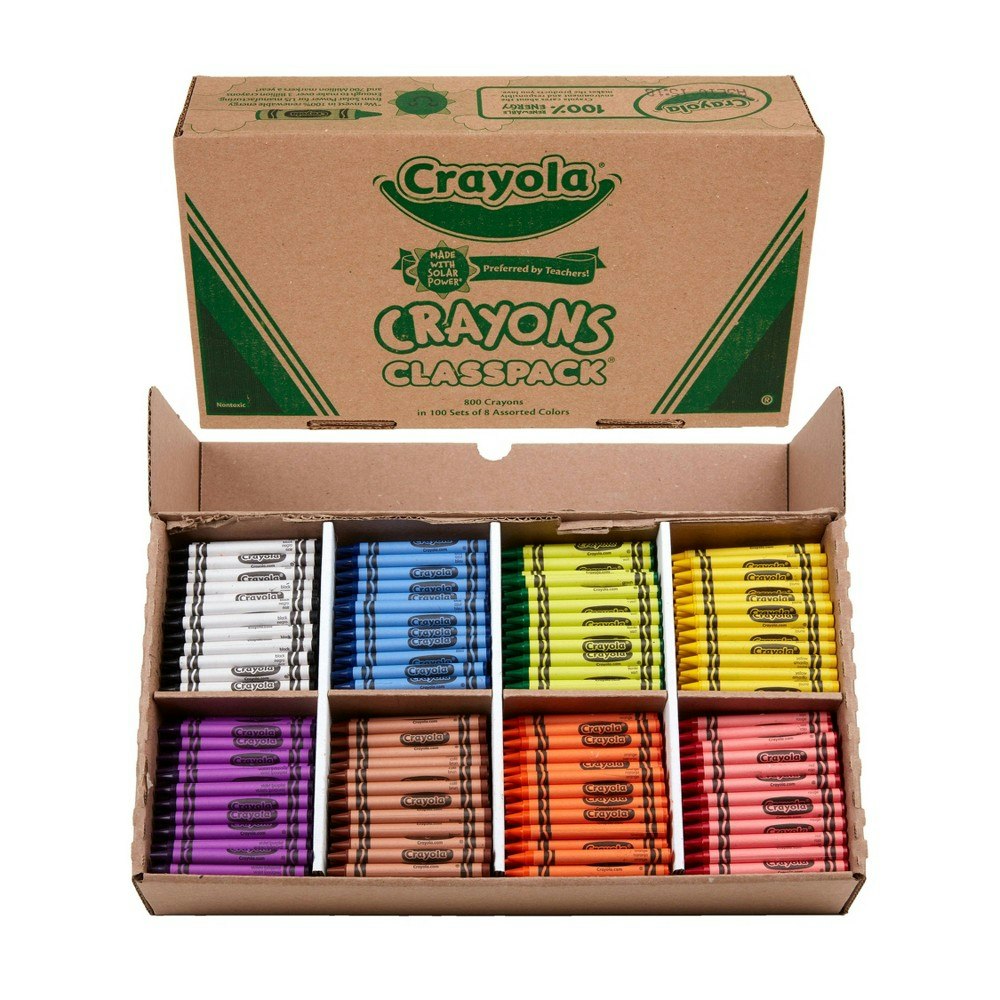 Crayola 800-Count Crayon Bulk Pack: $48.99 Crayola 800-Count Crayon Bulk Pack: $48.99