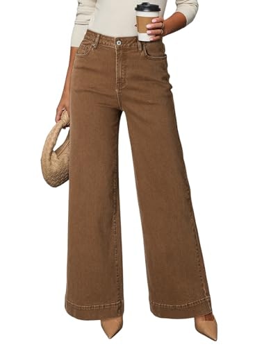 Dokotoo Women's Wide Leg Stretch Denim Jeans: $28.80 Dokotoo Women's Wide Leg Stretch Denim Jeans: $28.80