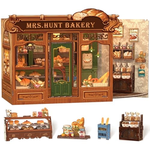 Cutefun DIY Miniature Bread Shop Book Nook Kit: $34.99 Cutefun DIY Miniature Bread Shop Book Nook Kit: $34.99
