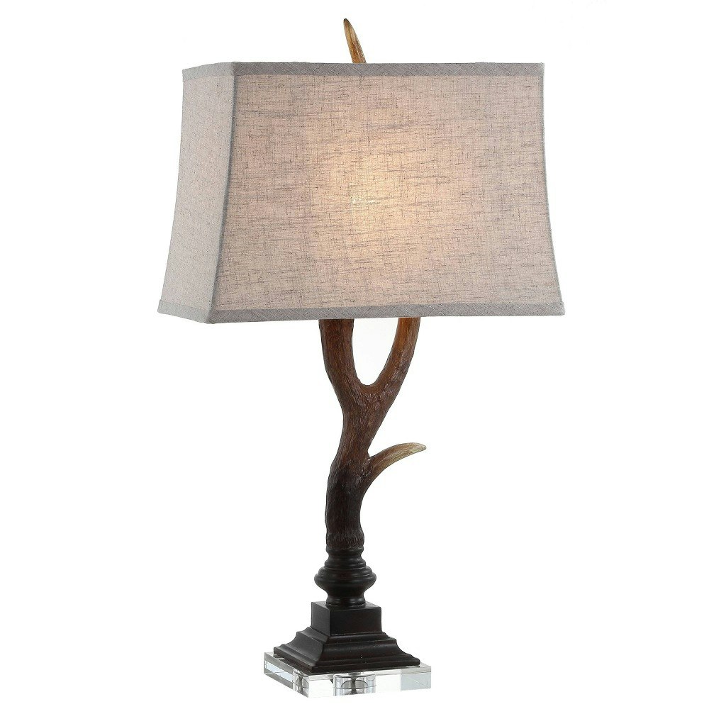 Jonathan Y 29.5-Inch Antler Resin and Crystal Table Lamp: $81.99