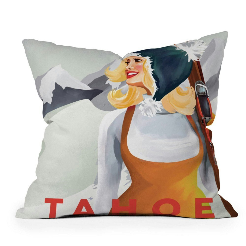 16"x16" Whiskey Ginger Retro Pinup Girl Throw Pillow: $43.99 16"x16" Whiskey Ginger Retro Pinup Girl Throw Pillow: $43.99