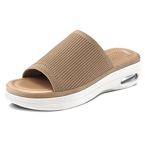 Mysoft Women's Wedge Slide Sandals: $29.99 Mysoft Women's Wedge Slide Sandals: $29.99