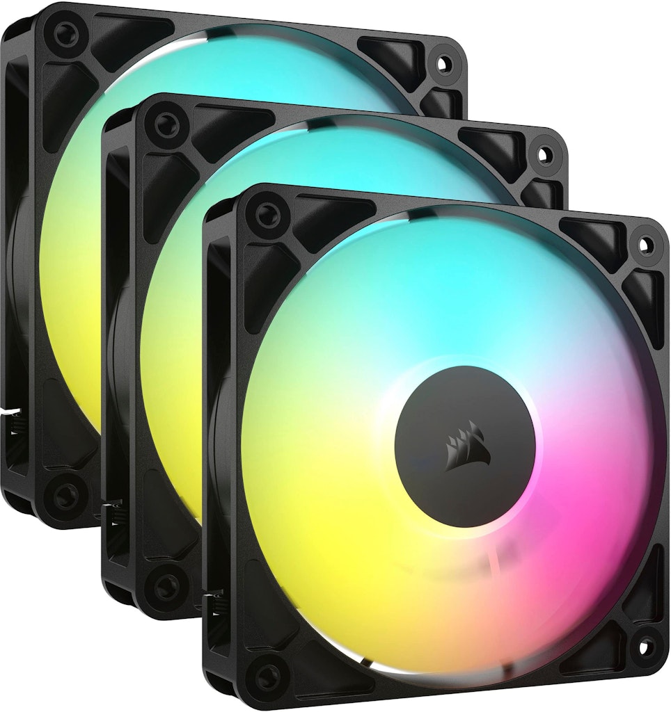 Corsair RS120 ARGB 120mm PWM Case Fan 3-Pack: $59.99 Corsair RS120 ARGB 120mm PWM Case Fan 3-Pack: $59.99