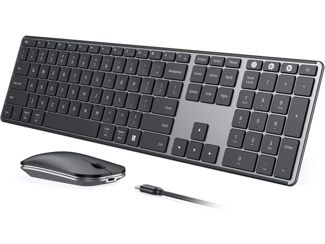 Seenda SKM64-3 Wireless Rechargeable Bluetooth Keyboard and Mouse Combo: $74.04 Seenda SKM64-3 Wireless Rechargeable Bluetooth Keyboard and Mouse Combo: $74.04