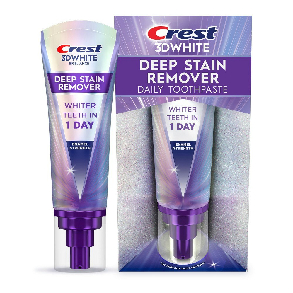 Crest 3D White Deep Stain Remover Toothpaste 3.1oz: $11.99