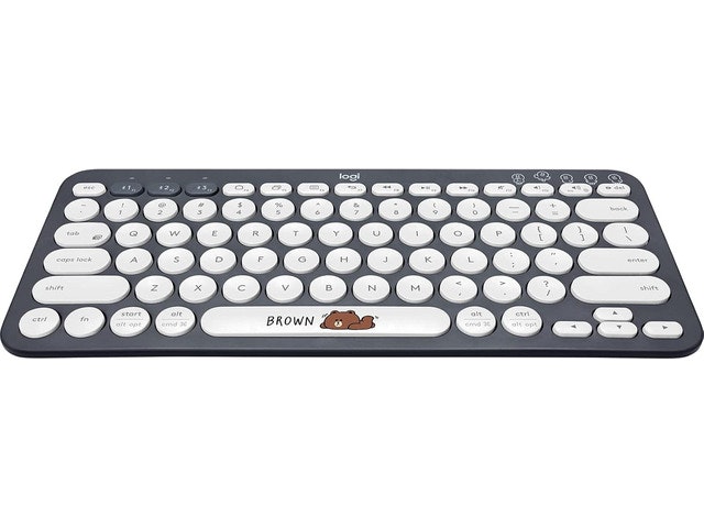 Logitech K380 Line Friends Brown Multi-Device Bluetooth Keyboard: $99.99