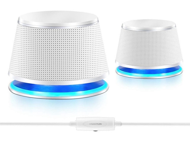 SW102 10W USB Stereo Multimedia Speakers: $56.68