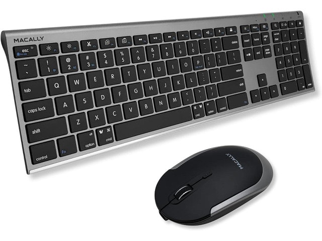 Macally Bluetooth Keyboard and Mouse Combo: $136.48 Macally Bluetooth Keyboard and Mouse Combo: $136.48
