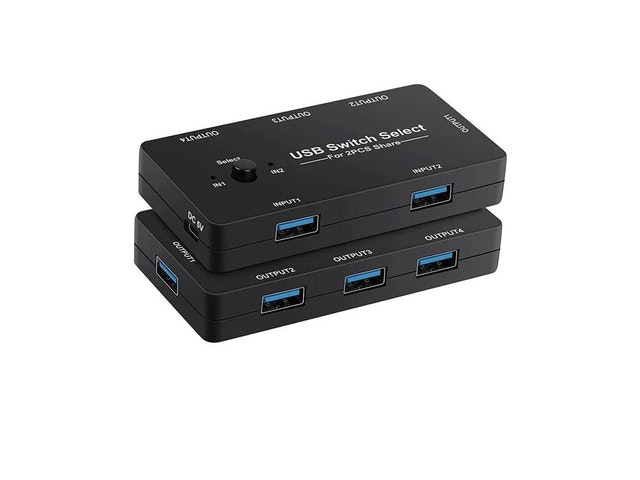 USB 2.0 2-Port KVM Switch: $16.33 USB 2.0 2-Port KVM Switch: $16.33