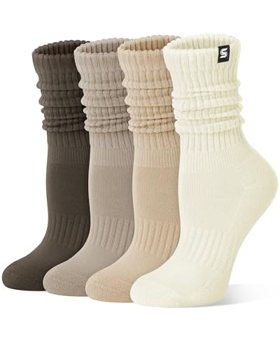 Sorfneo Women's Scrunch Slouch Socks: $8.49
