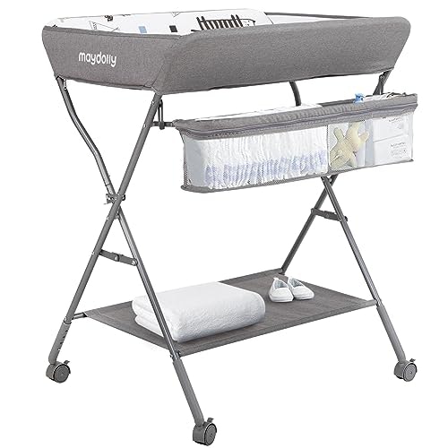 Maydolly Portable Folding Baby Changing Table: $76.48 Maydolly Portable Folding Baby Changing Table: $76.48