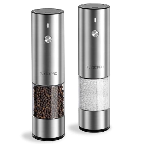 Electric Salt and Pepper Grinder 2-Pack: $34.20 Electric Salt and Pepper Grinder 2-Pack: $34.20
